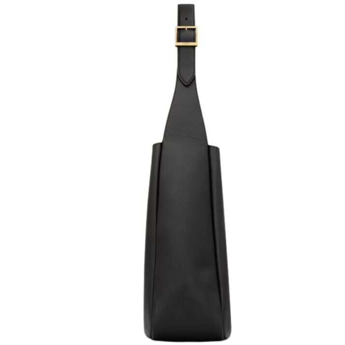 SAINT LAURENT LE 5 À 7 SUPPLE LARGE IN GRAINED LEATHER