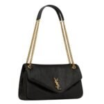 SAINT LAURENT CALYPSO MEDIUM IN GRAINED LAMBSKIN