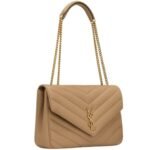 SAINT LAURENT LOULOU LARGE IN MATELASSÉ LAMBSKIN