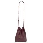 SAINT LAURENT BUCKET BAG IN LEATHER