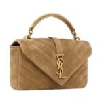 SAINT LAURENT COLLEGE MINI IN SUEDE