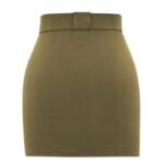 SAINT LAURENT MINI SKIRT IN KNIT (Copy)