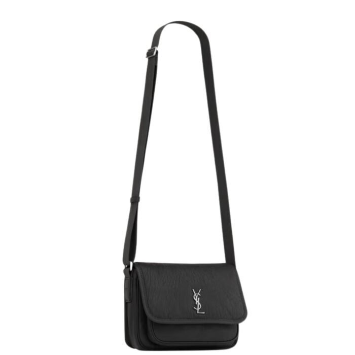SAINT LAURENT NIKI SMALL MESSENGER IN GRAINED LAMBSKIN