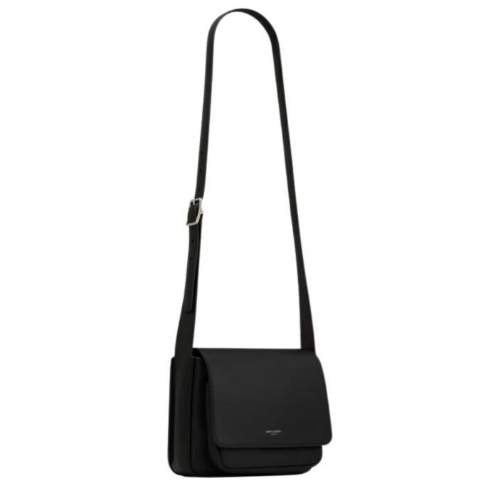 SAINT LAURENT SMALL SATCHEL IN SMOOTH LEATHER