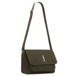 SAINT LAURENT NIKI MESSENGER IN CANVAS