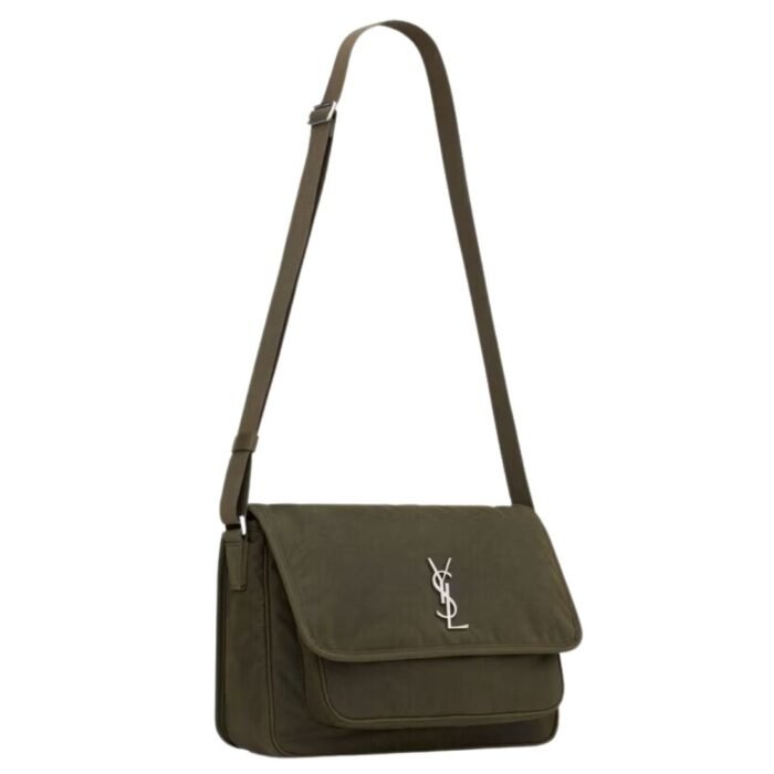 SAINT LAURENT NIKI MESSENGER IN CANVAS