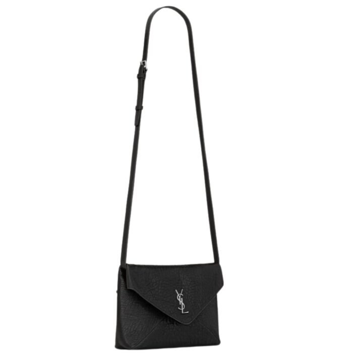 SAINT LAURENT CASSANDRE ENVELOPE MESSENGER IN LAMBSKIN