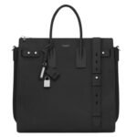 SAINT LAURENT SAC DE JOUR NORTH/SOUTH IN GRAINED LEATHER