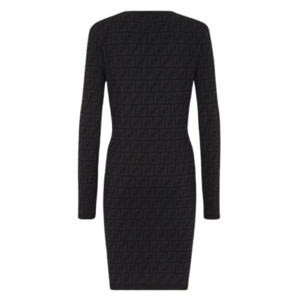 FENDI FF VISCOSE DRESS