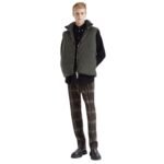 FENDI VEST GREEN FF NYLON GILET