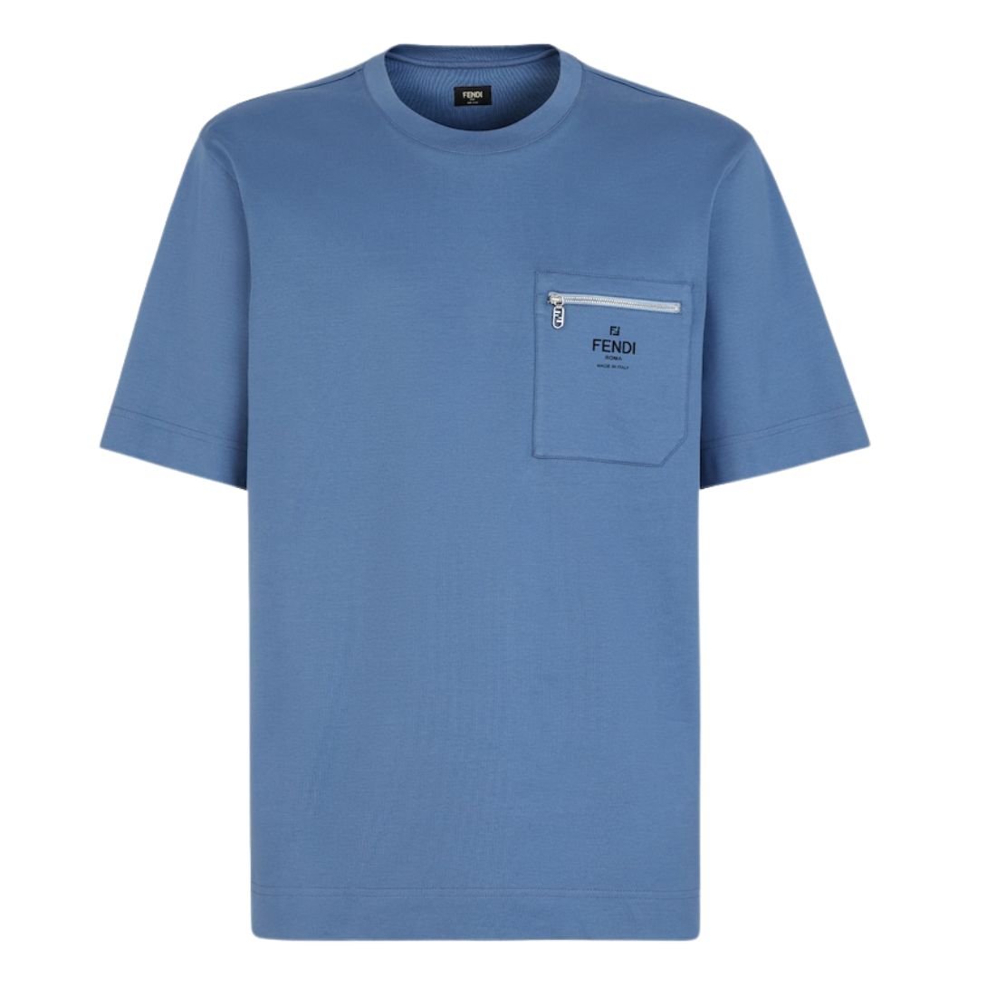 5 FENDI COTTON T-SHIRT