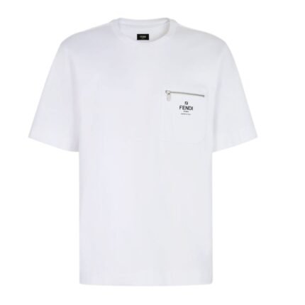 FENDI COTTON T-SHIRT