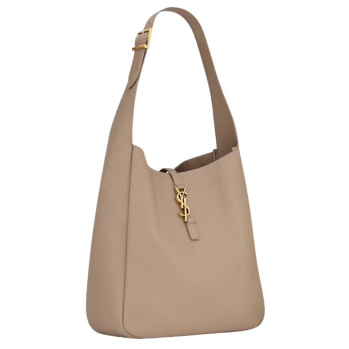 SAINT LAURENT LE 5 À 7 SUPPLE LARGE IN GRAINED LEATHER