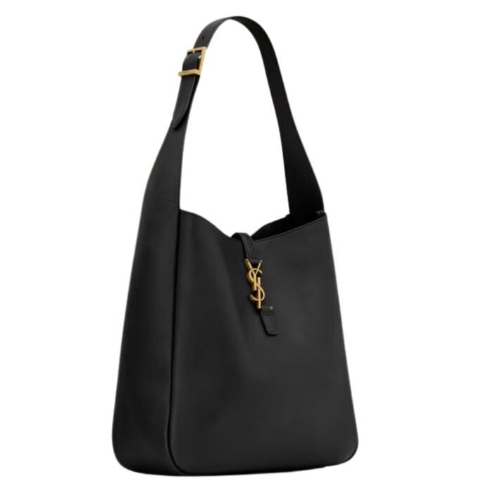 SAINT LAURENT LE 5 À 7 SUPPLE LARGE IN GRAINED LEATHER