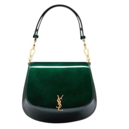 SAINT LAURENT VOLTAIRE TOP HANDLE IN PATENT LEATHER