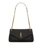 SAINT LAURENT CALYPSO SMALL IN PLUNGED LAMBSKIN