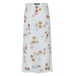 FENDI EMBROIDERED TULLE SKIRT