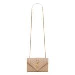 SAINT LAURENT ENVELOPE SMALL IN MATELASSÉ LAMBSKIN