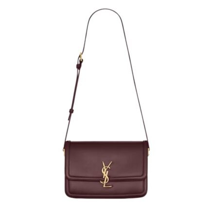 SAINT LAURENT SOLFERINO MEDIUM SATCHEL IN BOX