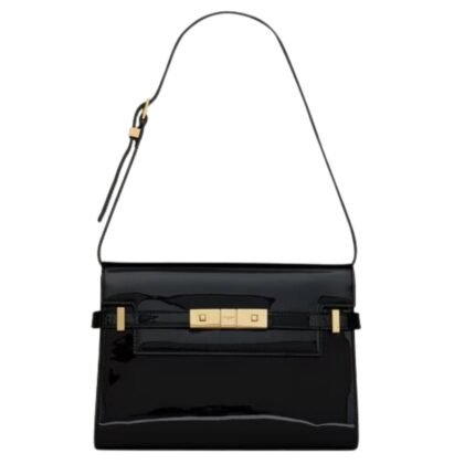 SAINT LAURENT MANHATTAN SMALL IN PATENT LEATHER