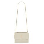 SAINT LAURENT SUNSET MEDIUM IN CROCODILE EMBOSSED LEATHER