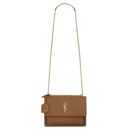 SAINT LAURENT SUNSET MEDIUM IN SMOOTH LEATHER