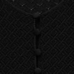 SAINT LAURENT MINI DRESS IN CROCHET KNIT