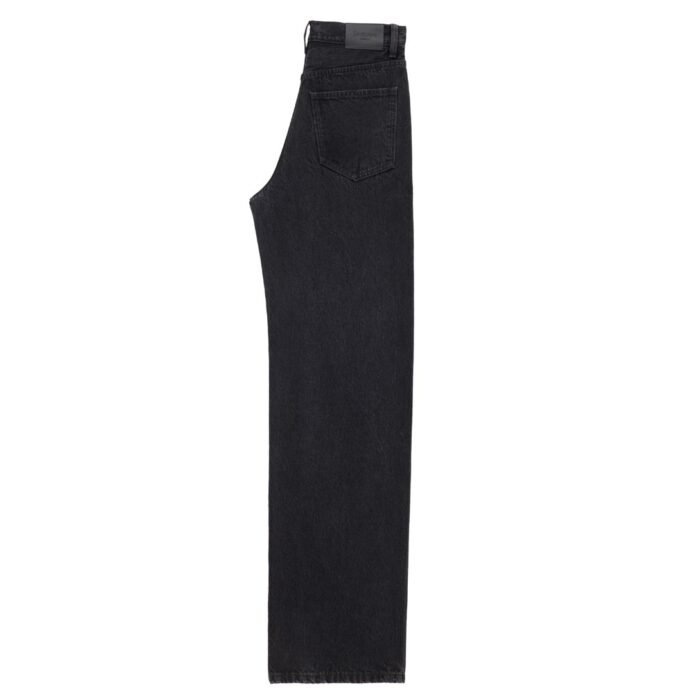 SAINT LAURENT 90S BAGGY JEANS IN BLACK ROCK DENIM