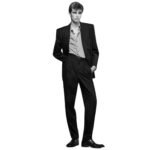 SAINT LAURENT JACKET IN WOOL GABARDINE