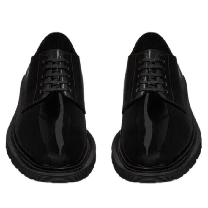 SAINT LAURENT ARMY DERBIES IN PATENT LEATHER