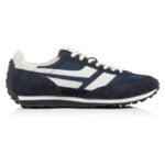 TOM FORD SUEDE MICK SNEAKERS STEEL BLUE