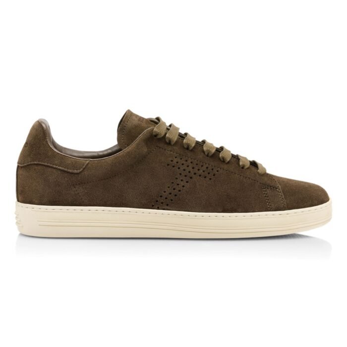TOM FORD SUEDE WARWICK SNEAKER MILITARY