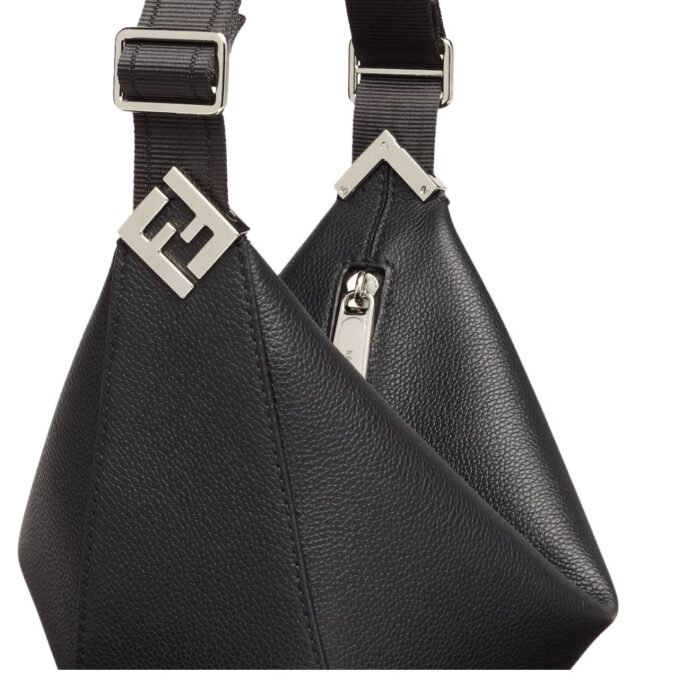 FENDI ROMA MELON SMALL LEATHER BAG