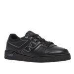 FENDI MATCH SNEAKERS LEATHER LOW-TOPS