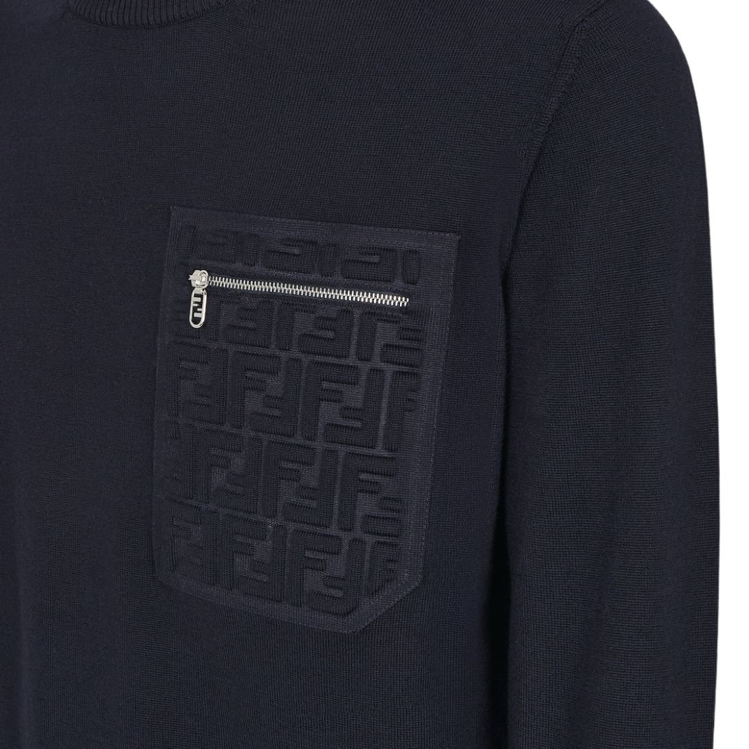 6 FENDI SWEATER WOOL PULLOVER