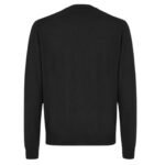 FENDI SWEATER BLACK WOOL PULLOVER