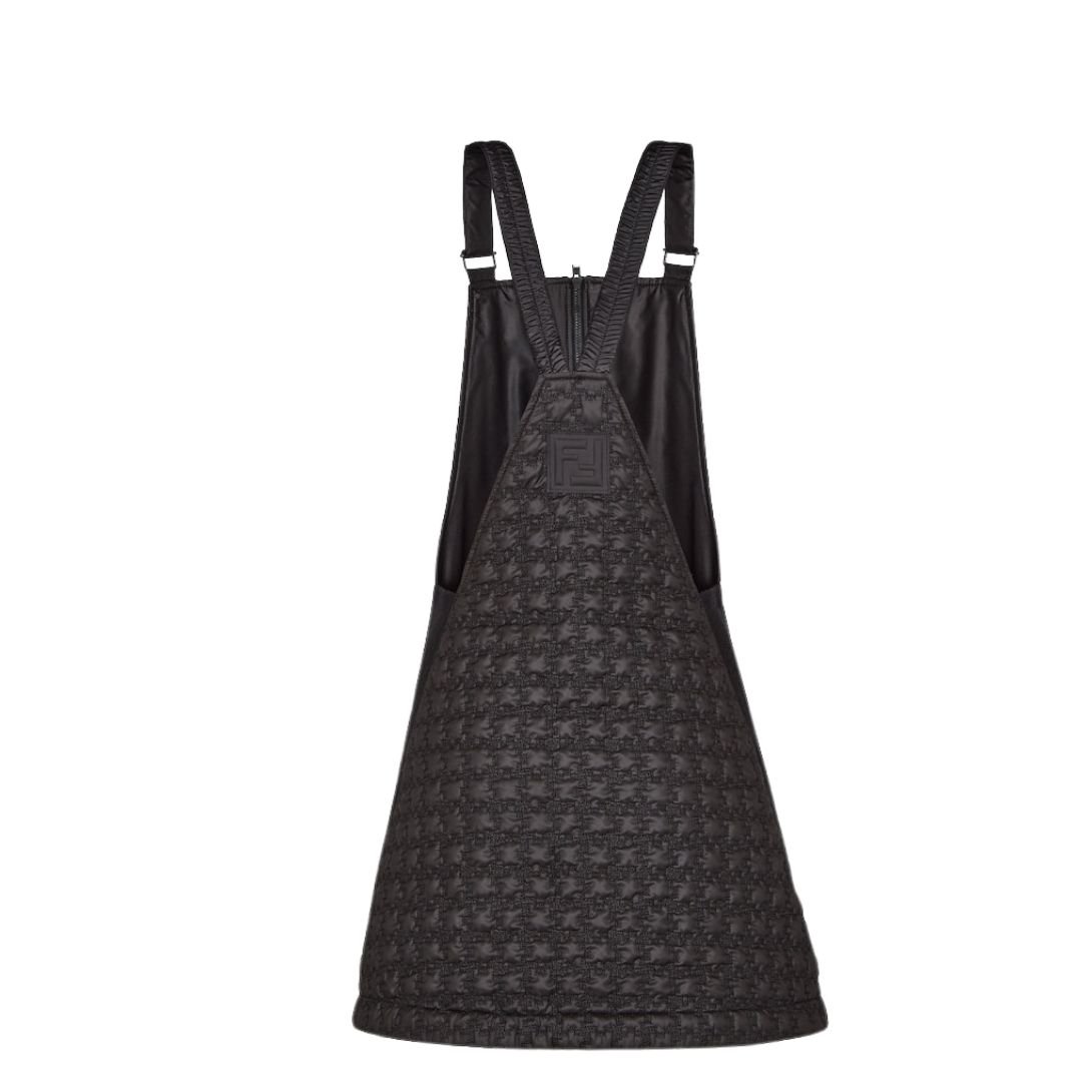 6 FENDI DRESS QUILTED NYLON