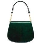 SAINT LAURENT VOLTAIRE TOP HANDLE IN PATENT LEATHER