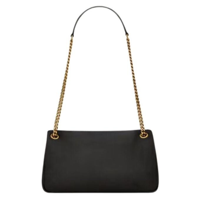 SAINT LAURENT CALYPSO SMALL IN PLUNGED LAMBSKIN