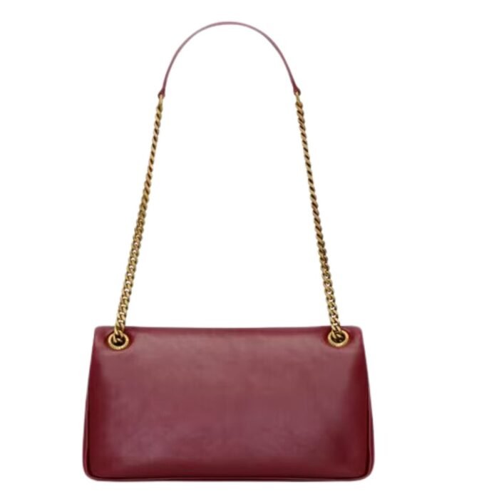 SAINT LAURENT CALYPSO SMALL IN SHINY LEATHER