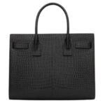 SAINT LAURENT SAC DE JOUR IN CROCODILE EMBOSSED LEATHER NANO