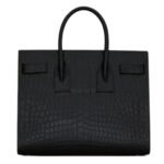 SAINT LAURENT SAC DE JOUR IN EMBOSSED CROCODILE LEATHER SMALL
