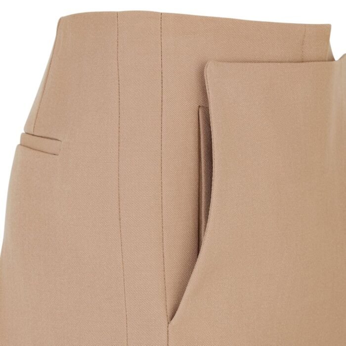 FENDI GRAIN DE POUDRE WOOL SHORTS