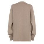 FENDI GRAY WOOL SWEATER