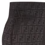 FENDI BLACK SILK PANTS