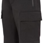 FENDI SKI BLACK FABRIC PANTS