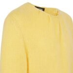 FENDI YELLOW MOHAIR SWEATER
