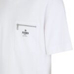 FENDI COTTON T-SHIRT