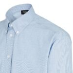 FENDI LIGHT BLUE COTTON SHIRT