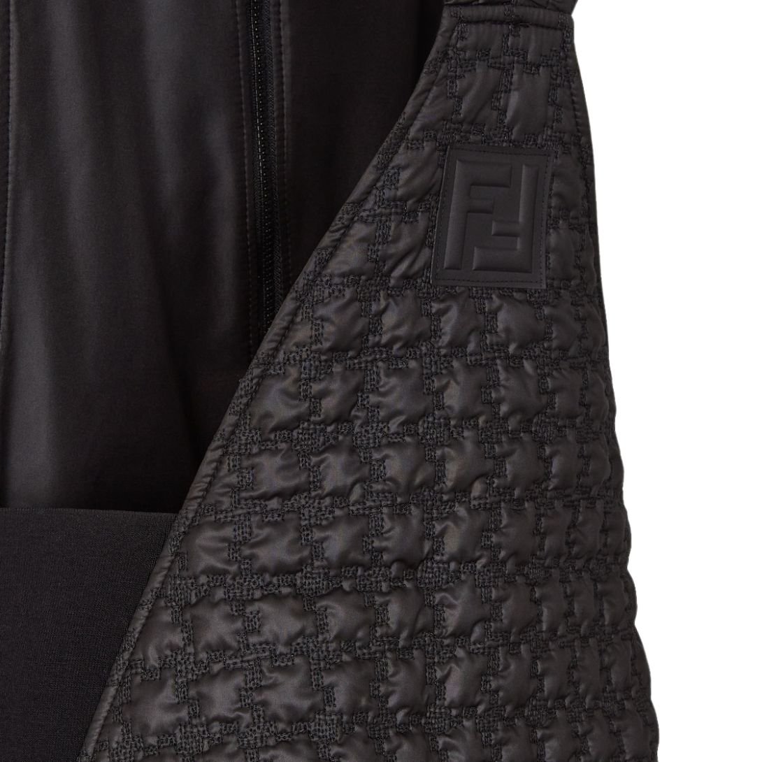 7 FENDI DRESS QUILTED NYLON